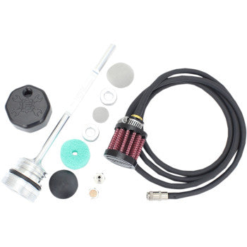 Feuling Parts Vented Dipstick - Black - M8 Touring/Trike