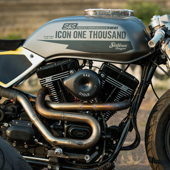 S&S Cycle T124 High Compression Long Block Engine - Touring