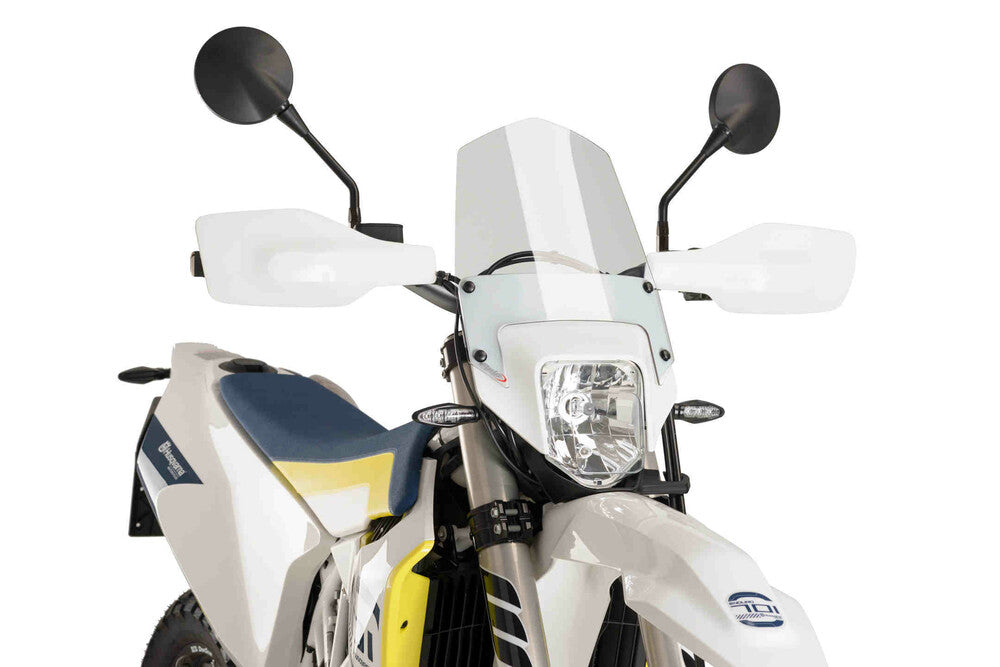 PUIG WINDSCREEN NAKED NEW GEN SPORT CLEAR HUS