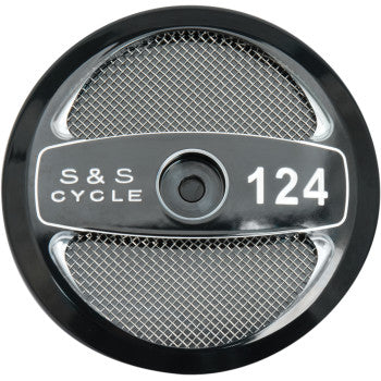 S&S Cycle Stealth Air Cleaner Cover - Black - 124"