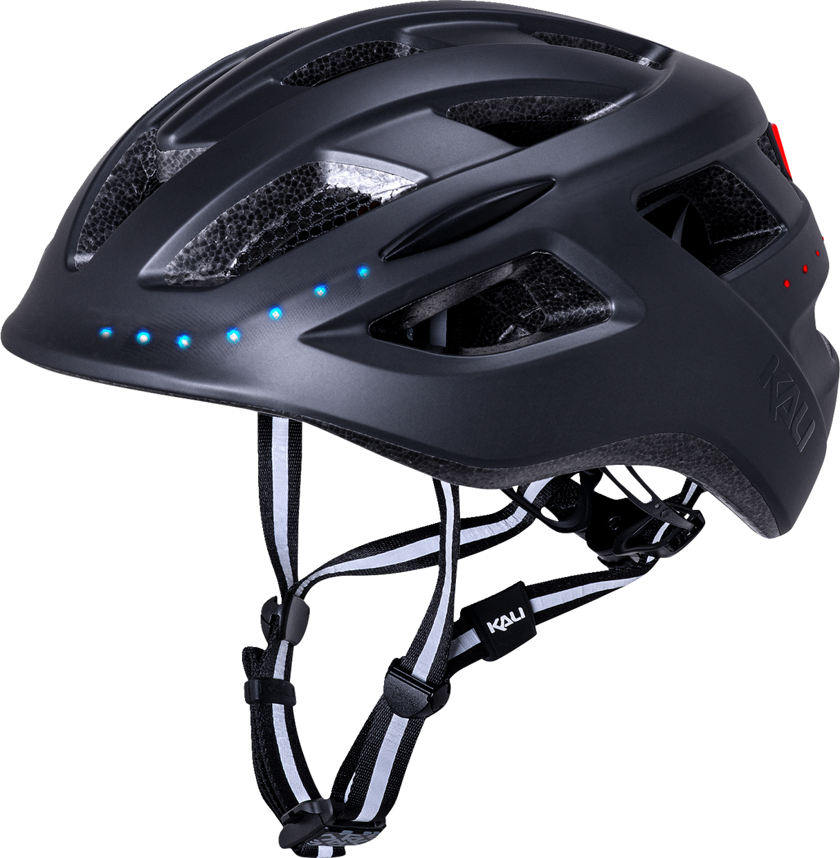 Central Lit Solid Bicycle Helmet