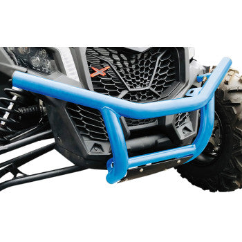 Moose Offroad Front Bumper Front Bumper - Blue - Maverick