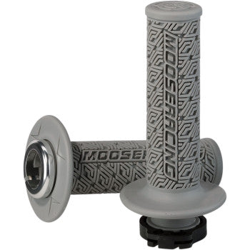 Moose Offroad 36 Series Lock-On Grips 36 Series Lock-On Grips - Gray/Silver