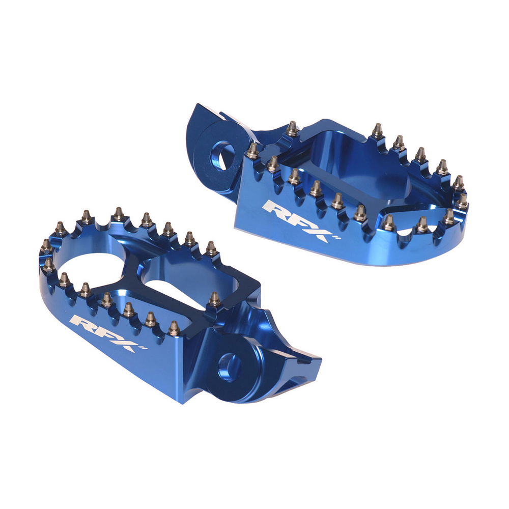 RFX FOOTPEGS BLUE HUSQ