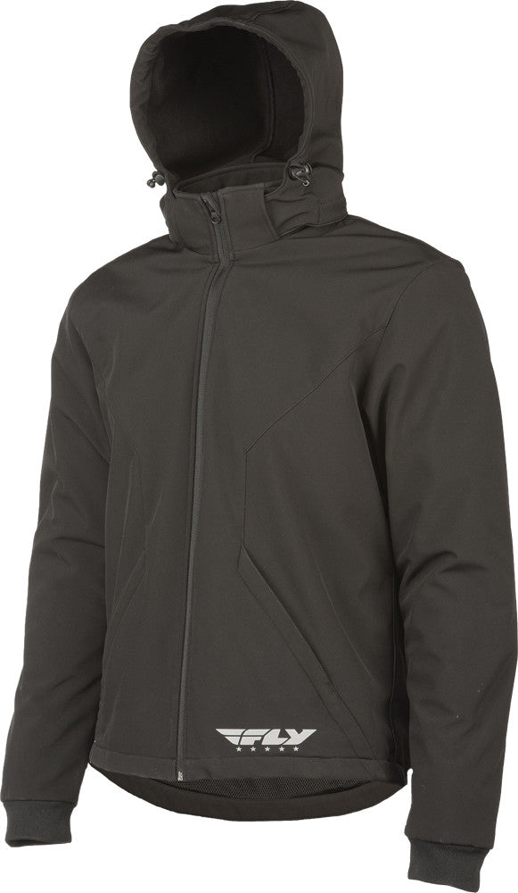 FLY RACING ARMORED TECH HOODIE BLACK