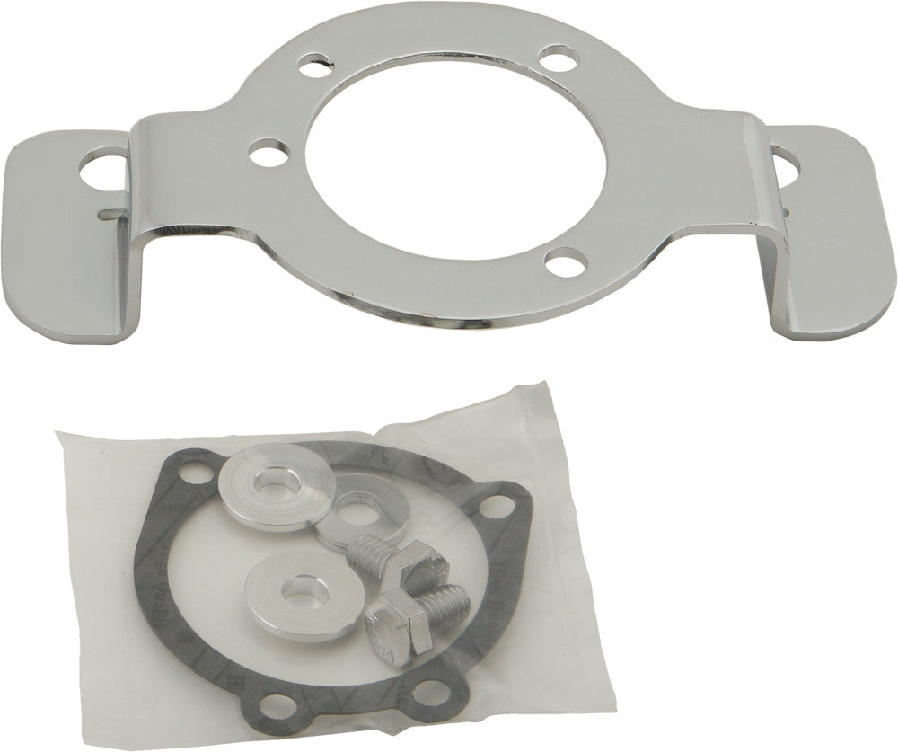 HARDDRIVE CARB SUPPORT BRACKET ONLY CHROME XL 88-90