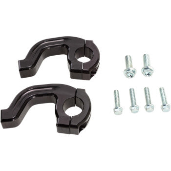 Moose Offroad Replacement Contour Handguard Inner Mount Clamp Replacement Contour Handguard Inner Mount Clamp - 7/8" - Black