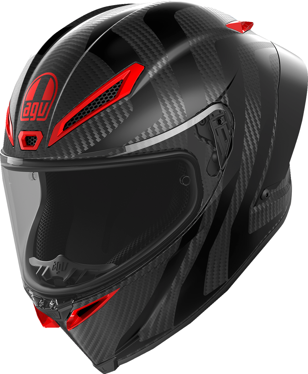 AGV Pista GP RR Intrepido Matte Carbon/Black/Red Helmet