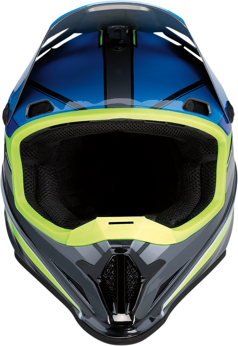 Z1R Rise MC Blue/Hi-Viz Helmet