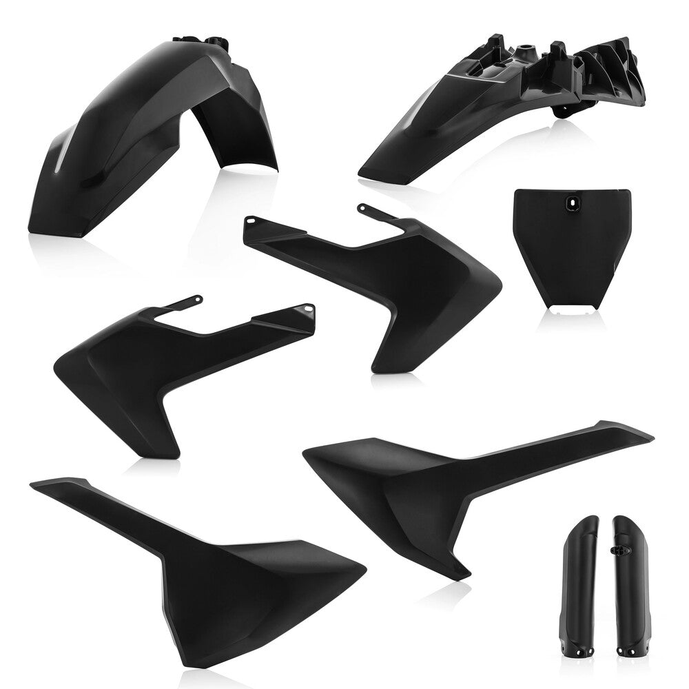 ACERBIS FULL PLASTIC KIT BLACK