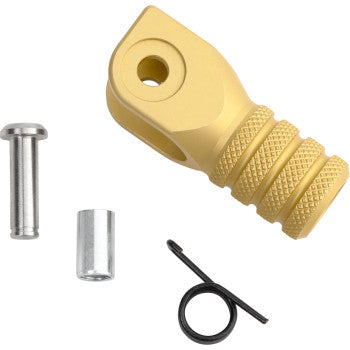 Moose Offroad Knurled Shift Tip Knurled Shift Lever Tip - 0 mm - Gold
