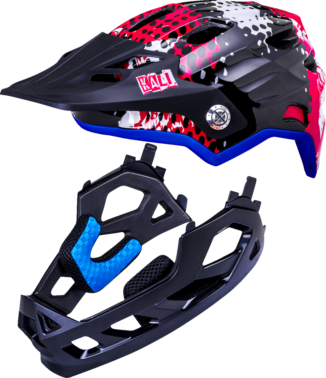 Child Maya Punk Full Face Bicycle Helmet