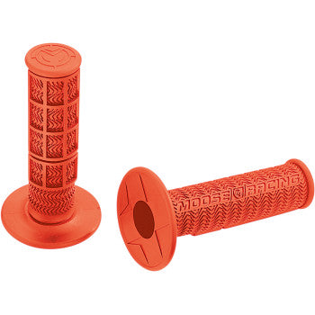 Moose Offroad Flange Style Stealth MX Grips Flange Style Stealth MX Grips - Orange