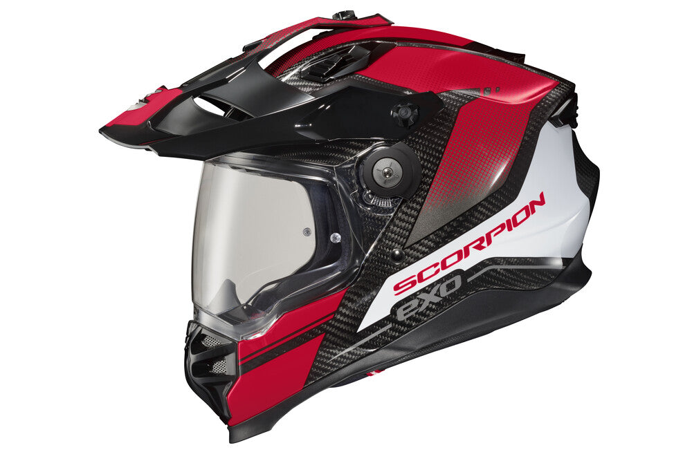 XT9000 CARBON FULL-FACE HELMET TRAILHEAD DARK RED