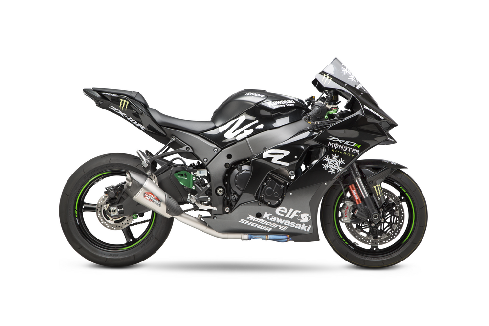 EXHAUST RACE AT2 3/4 SYS SS/CF KAW