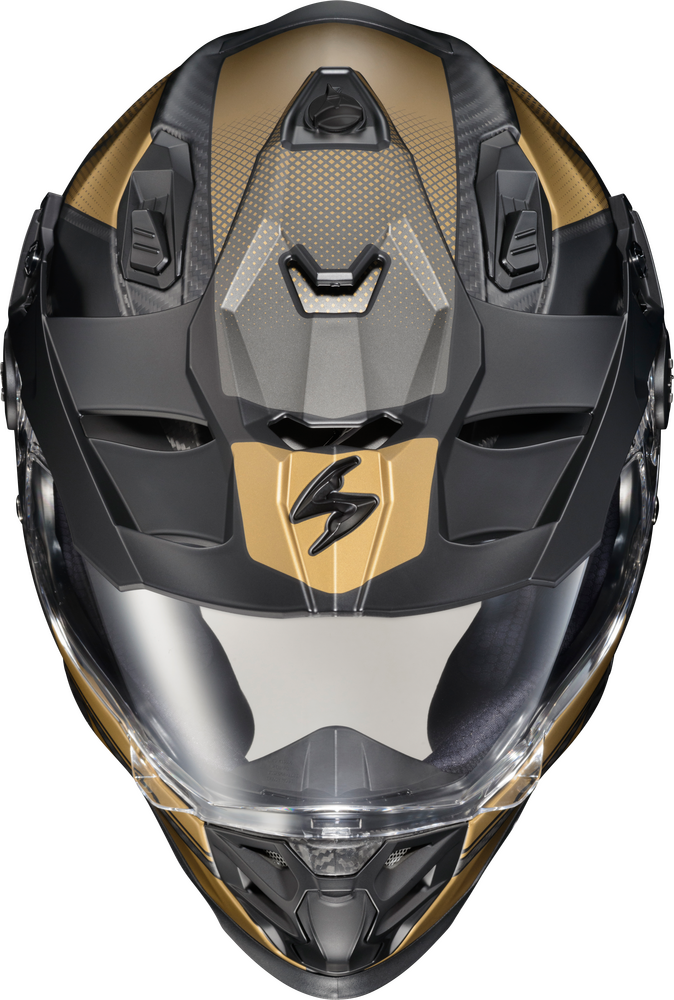 XT9000 CARBON FULL-FACE HELMET TRAILHEAD MATTE GOLD SM
