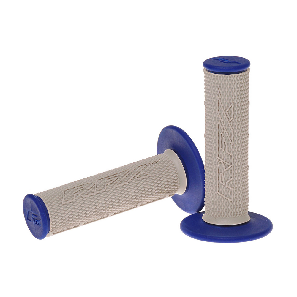 RFX DUAL COMPOUND GRIPS BLUE WITH GREY CENTER