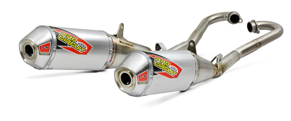 PRO CIRCUIT P/C T-6 SS DUAL EXH SYSTEM CRF250R '18-19