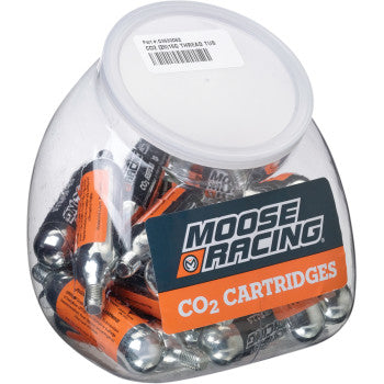 Moose Offroad CO2 Fish Bowl Thread Tub - CO2 - 16-Gauge - 20-Pack