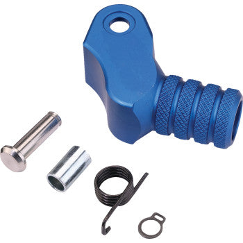 Moose Offroad Knurled Shift Tip Knurled Shift Lever Tip - 20 mm - Blue