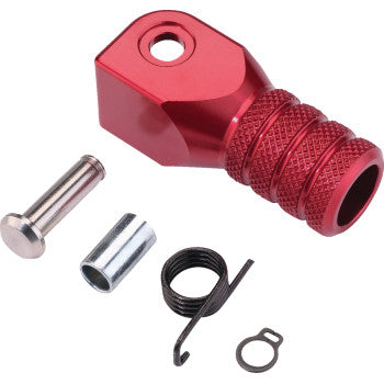 Moose Offroad Knurled Shift Tip Knurled Shift Lever Tip - 0 mm - Red