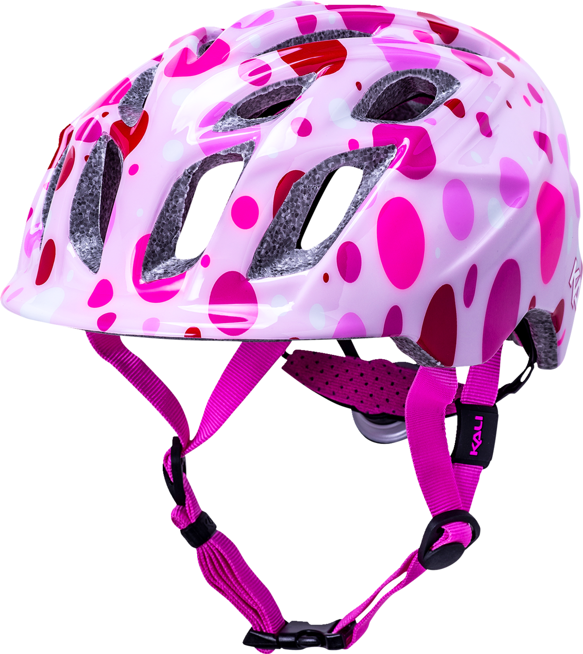Child Chakra Lighted Confetti Bicycle Helmet