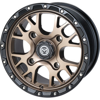 Moose Offroad 545X Wheel - Front/Rear - Bronze - 14x7 - 4/110 - 4+3