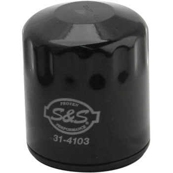 S&S Cycle Oil Filter - Black