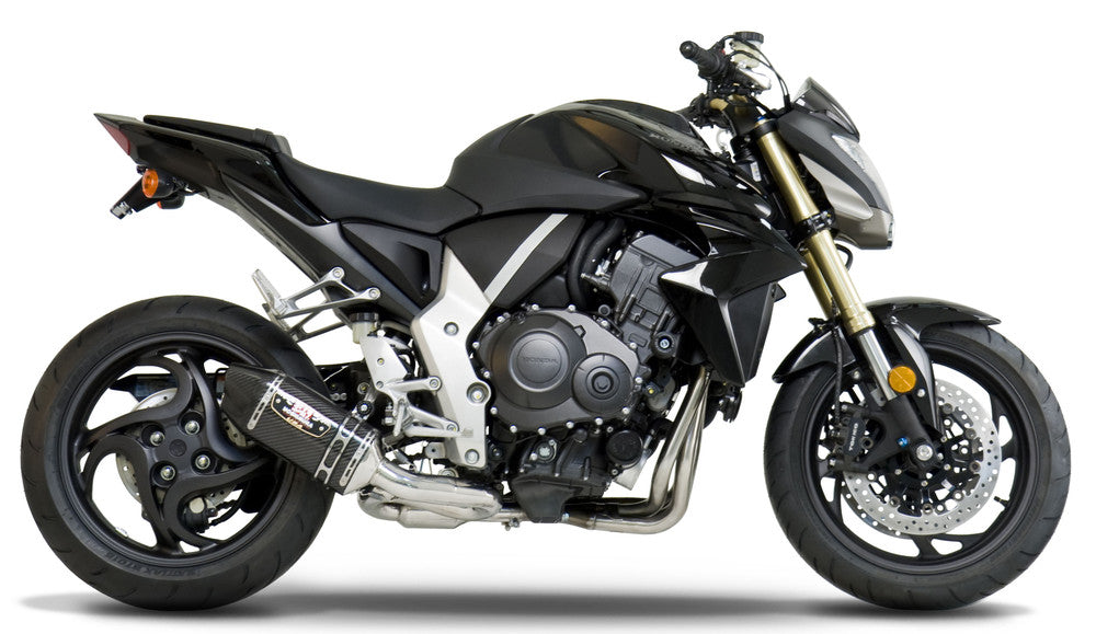 EXHAUST RACE R-77D 3QTR SLIP-ON SS-CF-CF