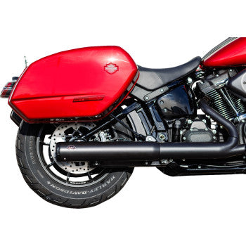 S&S Cycle Grand National Slip-On Muffler - 50 State - 4" Black - M8 Softail