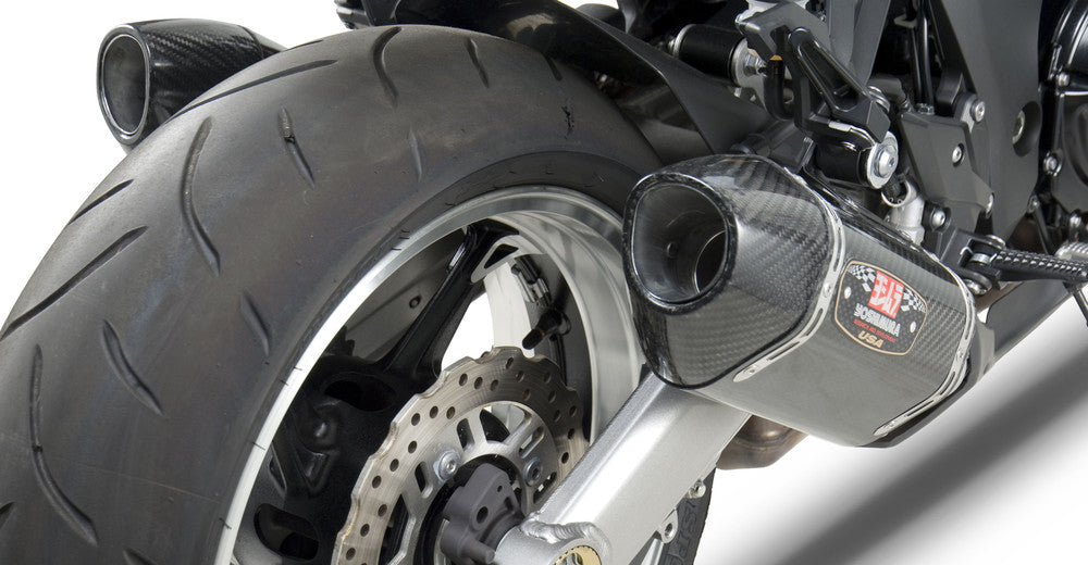 EXHAUST STREET R-77 SLIP-ON SS-CF-CF DUAL