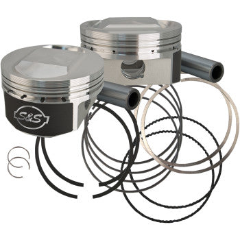 S&S Cycle Piston Kit for S&S Motor - 3.5625" - 1250cc Big Bore - 11.2:1 CR - XL