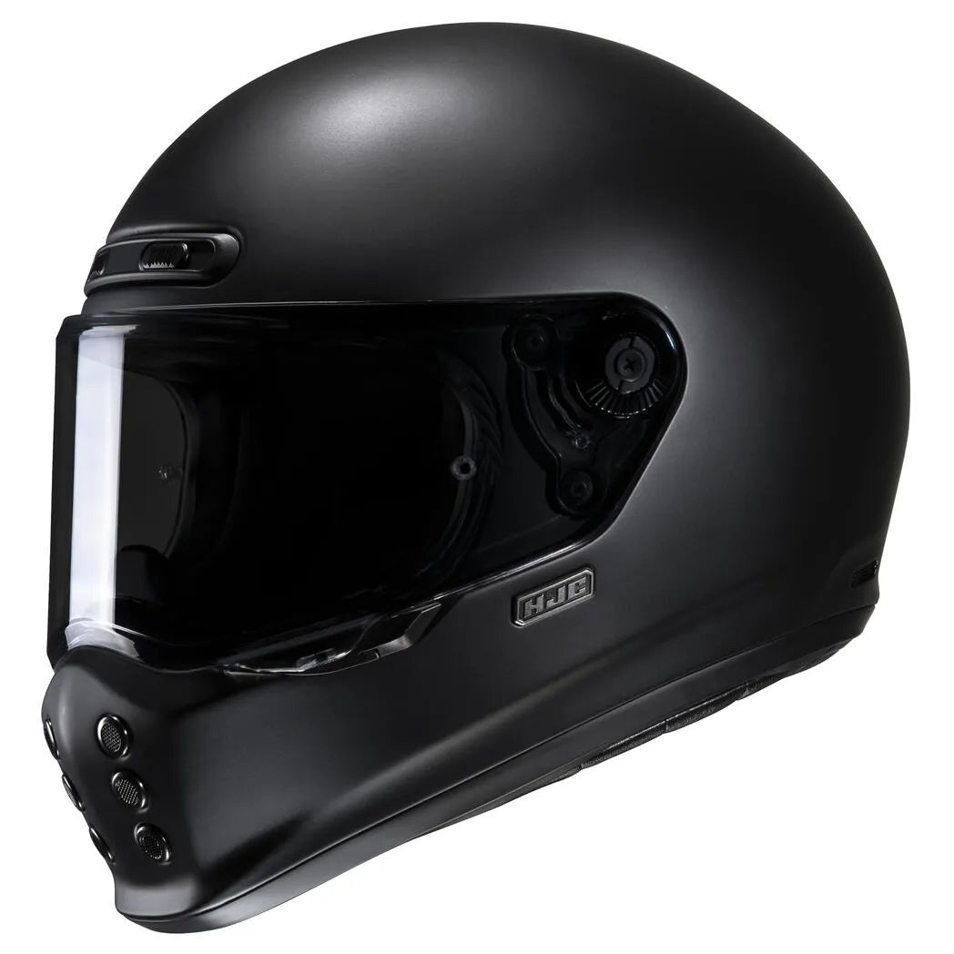 HJC V 10 SEMI FLAT BLACK MED - V 10 SEMI
