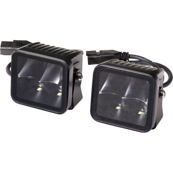 Moose Offroad 3" Black-Out series Cube Light LED Cube Light - 3" - Black
