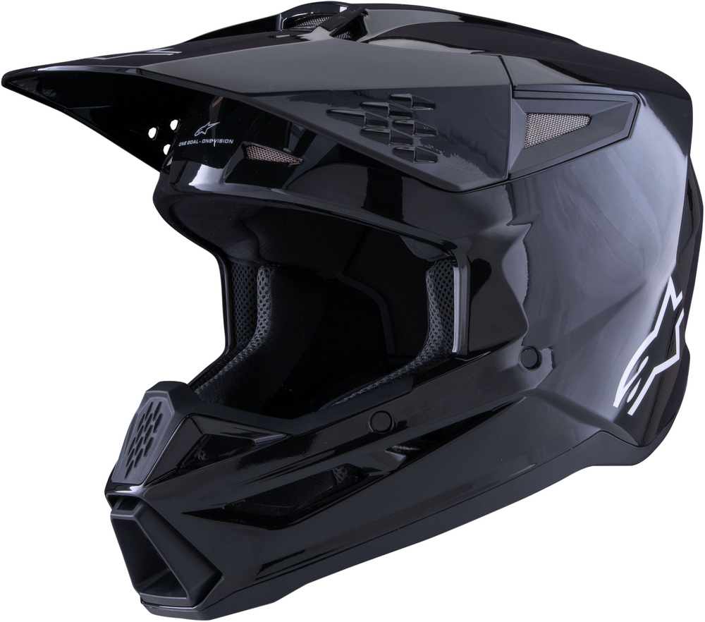 Alpinestars SM3 Solid Helmet Black Glossy