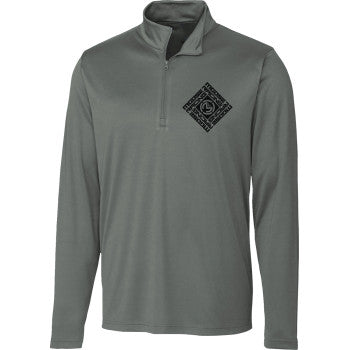 Moose Offroad Spin Sync Quarter Zip Pullover Spin Sync Quarter Zip Pullover - Gray