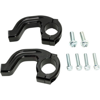 Moose Offroad Replacement Contour Handguard Inner Mount Clamp Replacement Contour Handguard Inner Mount Clamp - Magura - Black