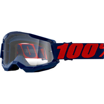 100 Percent Strata 2 Clear Lens Goggles
