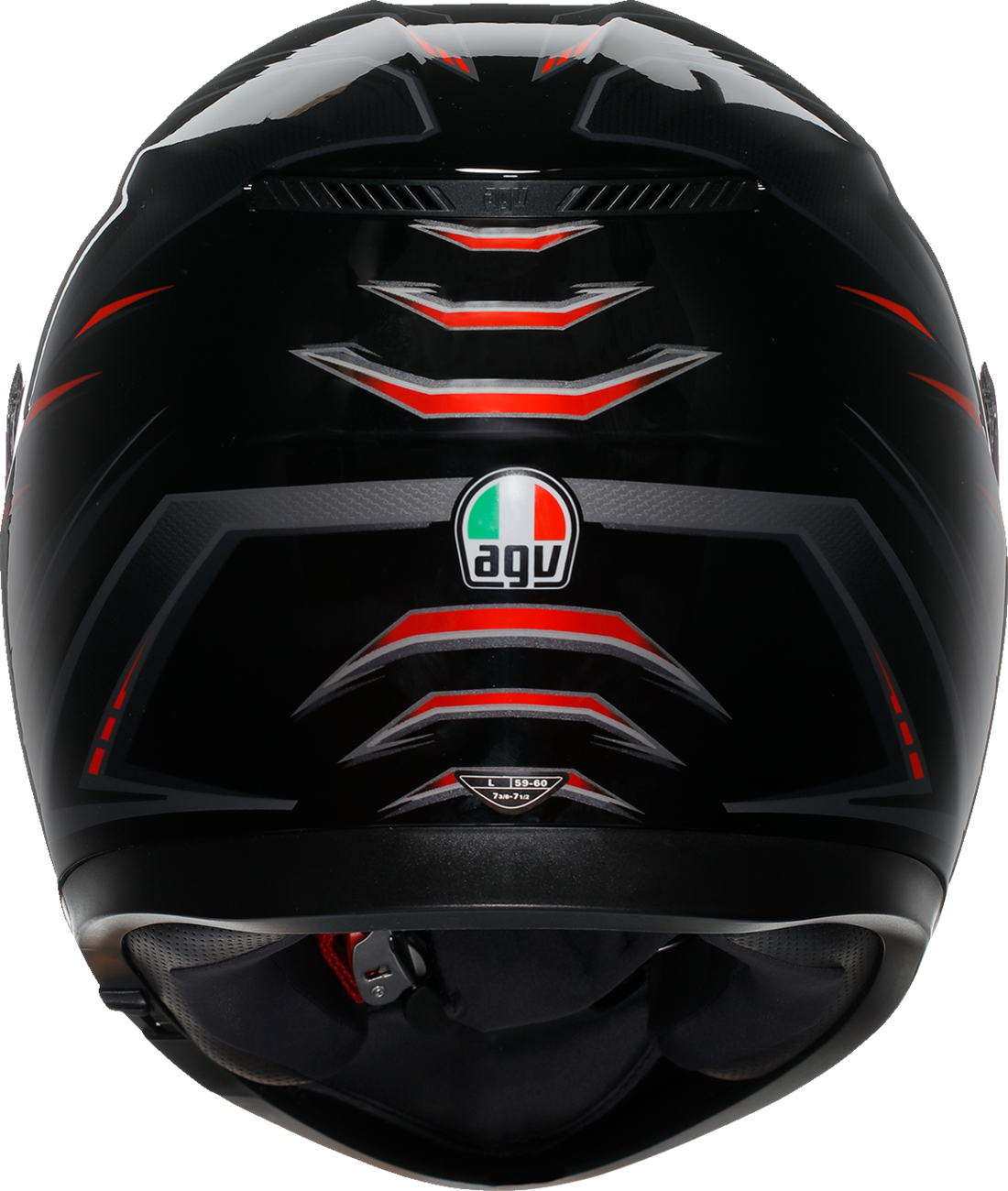 AGV K3 Syth Black/Red Helmet