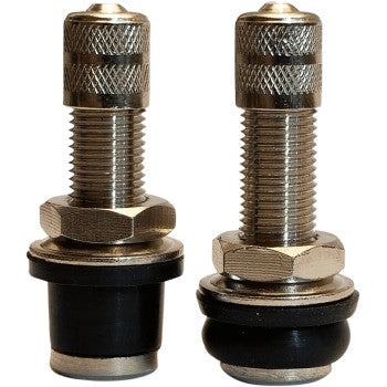 Moose Offroad Temp Stem Tire Valves for ATVs/UTVs Valve Stem - Push-In - Gold