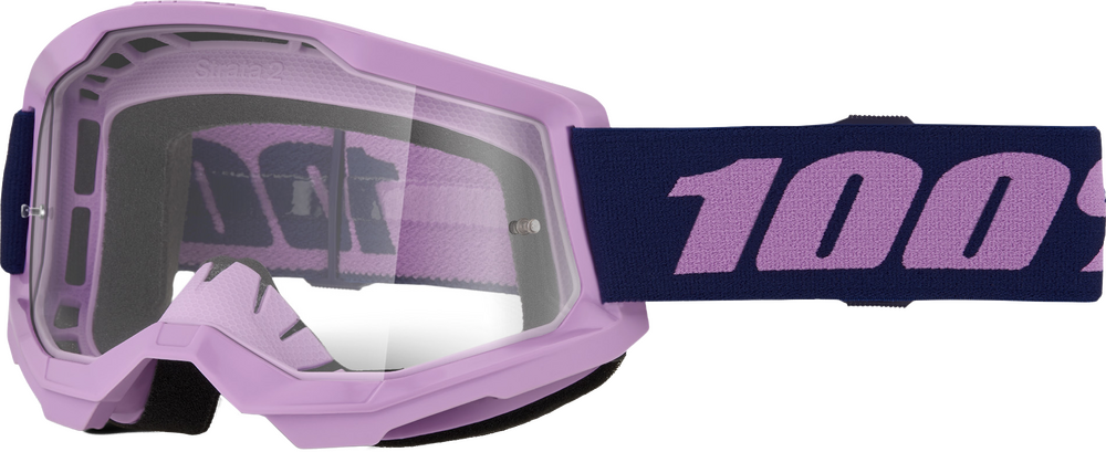 100 Percent Strata 2 Clear Lens Goggles