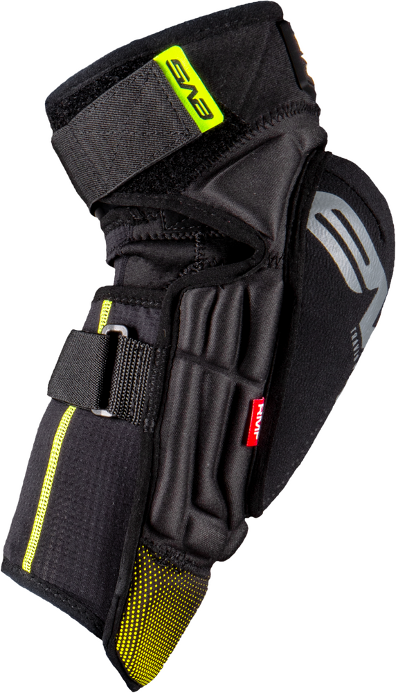 TP199 KNEE/SHIN GUARD BLACK/HI-VIS YTH