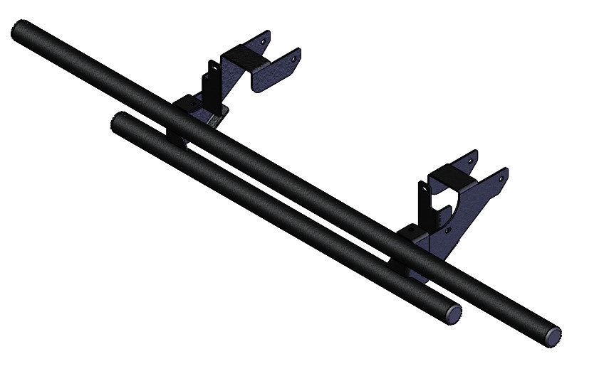 KFI REAR BUMPER BLACK POL
