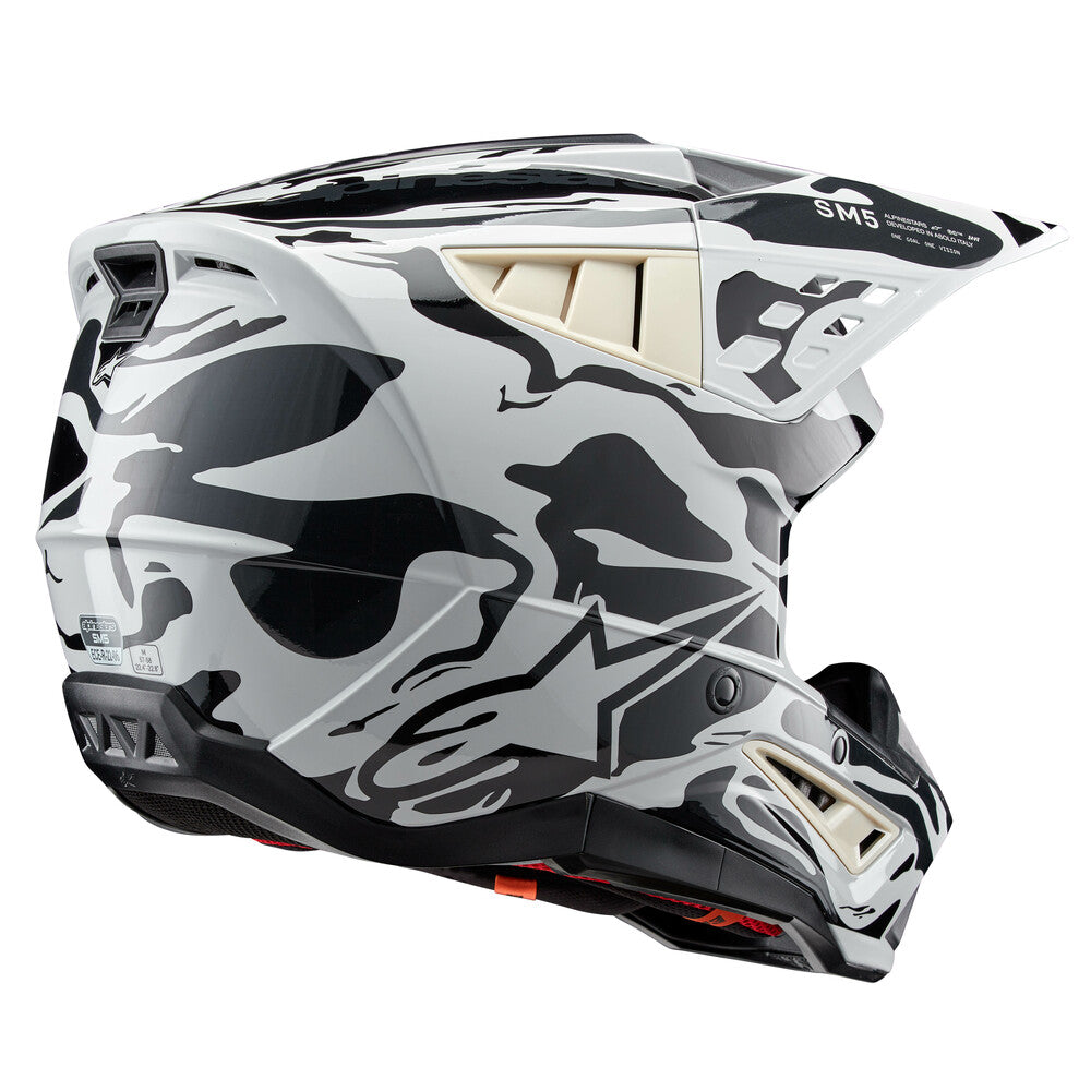 Alpinestars S-M5 ECE Graphic Helmet