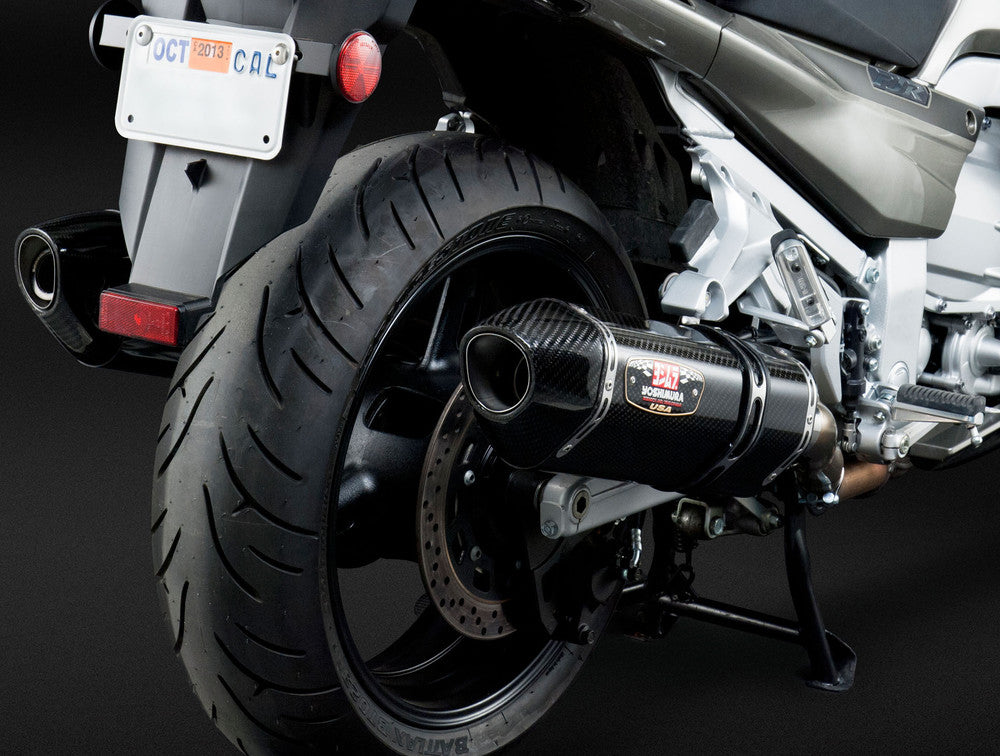 EXHAUST SIGNATURE R-77 SLIP-ON SS-CF-CF DUAL
