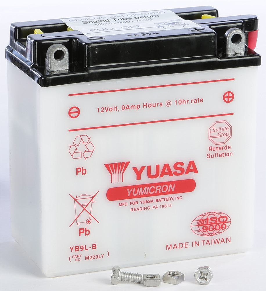 BATTERY YB9L-B CONVENTIONAL