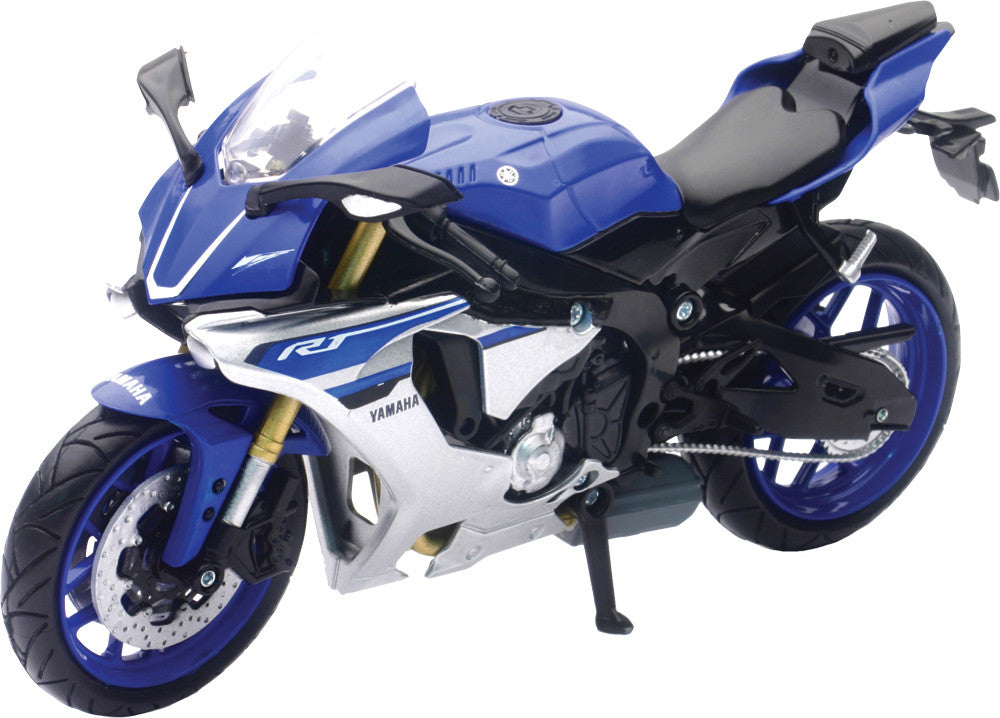 NEW-RAY REPLICA 1:12 SUPER SPORT BIKE 16 YAMAHA YXF-R1 BLUE