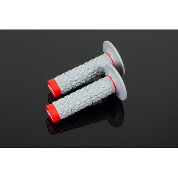 RENTHAL MX Soft/Firm Comfort Dual Grips - Soft/Firm - Red