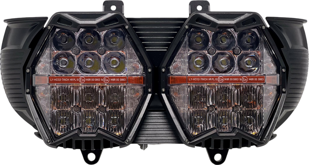 LETRIC LIGHTING CO GC7 LED HEADLIGHT KIT FLTR `15-23 (EXC. 23-24 CVO)