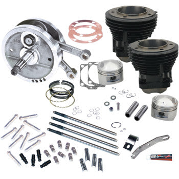 S&S Cycle 96" Sidewinder® Big Bore Stroker Engine Performance Kit